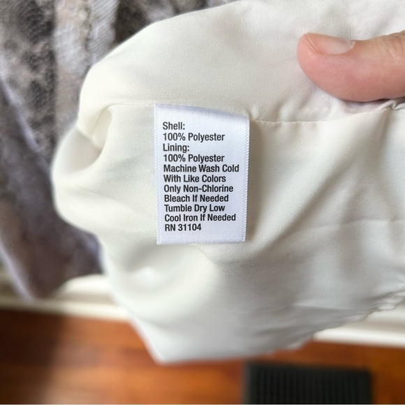 The Limited snakeskin print wrap dress - Picture 11 of 12